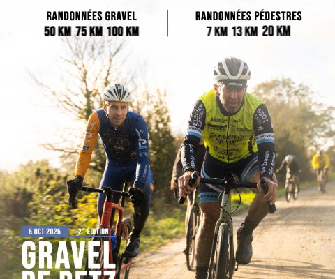 DIMANCHE 5 OCTOBRE 2ème édition GRAVEL PAYS DE RETZ Circuits Gravel et Randonnée