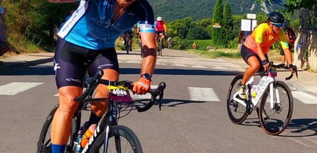 Frédérique sur l&rsquo;étape Tour des Femmes Vaison la Romaine – Mont Ventoux Rubrique Fier de notre maillot