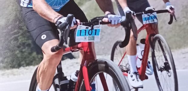 Vincent dans le Tourmalet lors de l&rsquo;épreuve : La Pyrénéenne.